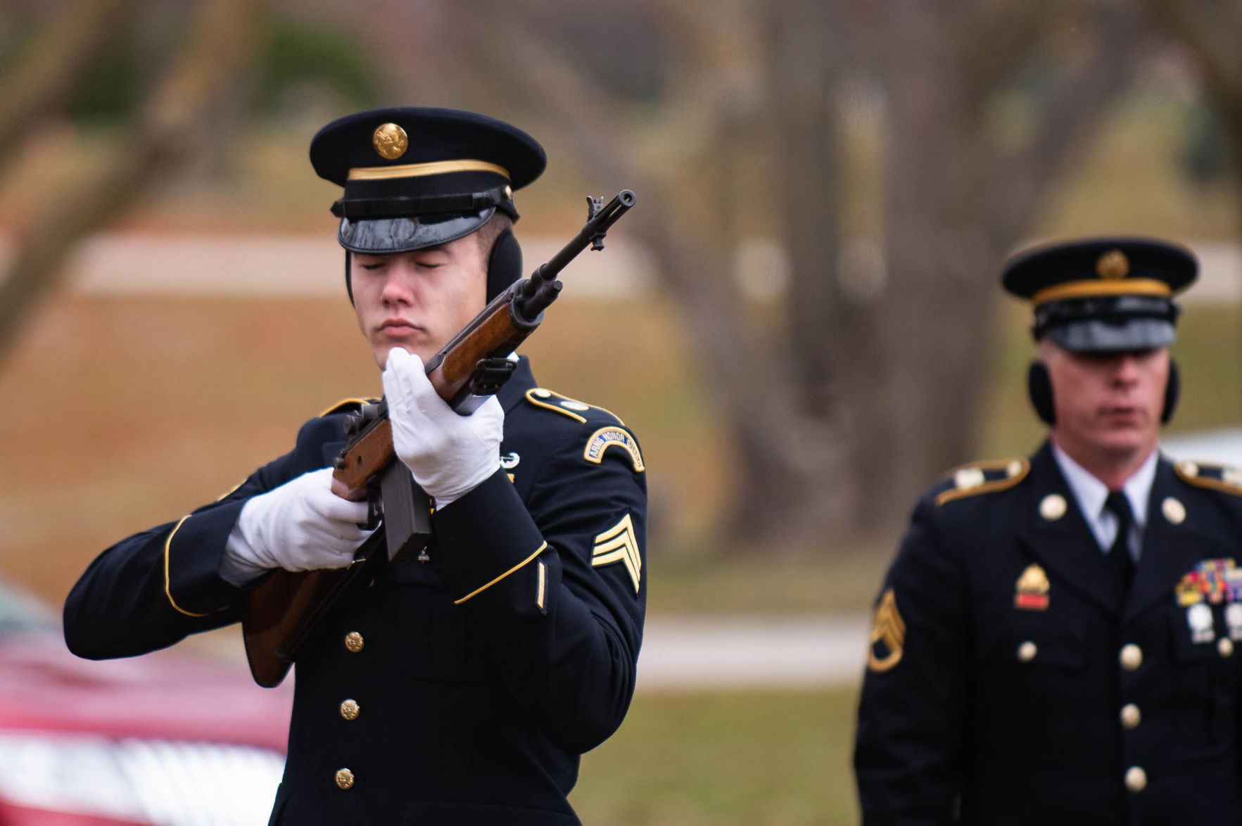 Sgt. Eugene G. McBride burial, 11.12.18